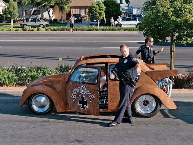 rusty rusty rat rod beetle113 0708 13 z1951 vw beetlemonster garagejpg