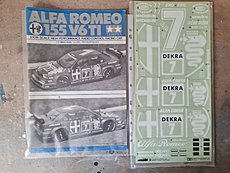 Tamiya Alfa Romeo 155 DTM modello 58128 con telaio in fibra di carbonio-20260306_142711.jpg