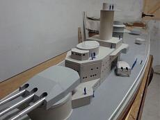 WW2 Incrociatore Pesante Tedesco Scharnhorst in scala 1:72-16.jpg