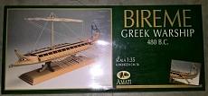 Bireme, Greek Warship Amati scala 1:35 WIP-59b7bf0d2d3841e6a1925366e.jpg