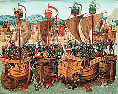 Un' altra Coca Amati 1:60-battle-sluys-sea-battle-fought-24th-june-1340-hundred-years-war.jpg