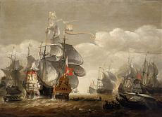 Indoratura degli ornamenti sulle navi del XVII secolo-van_minderhout_battle_of_lowestoft.jpg