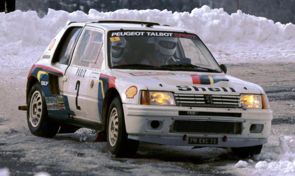 Rally Snow Peugeot