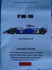 [Auto] Williams FW16 1/20 San Marino Model Factory Hiro-dsc00215.jpg