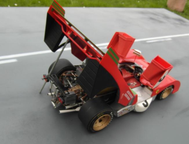 お*い様 1/43 Ferrari312PB '72 Targa Florio BRUMM R261B-CHM Scale 1/43 | FERRARI 312PB N 3 WINNER TARGA