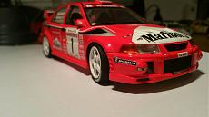 Lancer EvoVI Gr.A winner Rally di Sanremo 1999 1:24 Tamiya-1439413883716.jpg