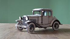 Ford Model A Coupe' 1930 ... in balsa-ford-model-front-view.jpg