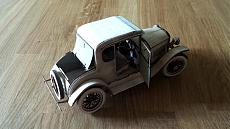 Ford Model A Coupe' 1930 ... in balsa-ford-model-top-view.jpg