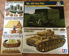 [DIORAMI] Afrika Korps con Panzer III Ausf.L e Opel Blitz 1/35-img_1002.jpg