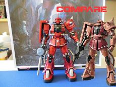 [anime] MS-06S ZAKU II Bandai-compare.jpg