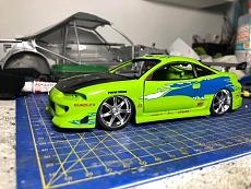 Mitshubishi Eclipse 1:24 Jada Diecast fine tuning work-img_0477.jpg