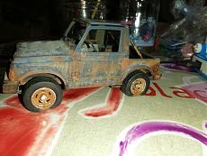 Diorama Suzuki samurai abbandonato-img_20190910_145436.jpeg