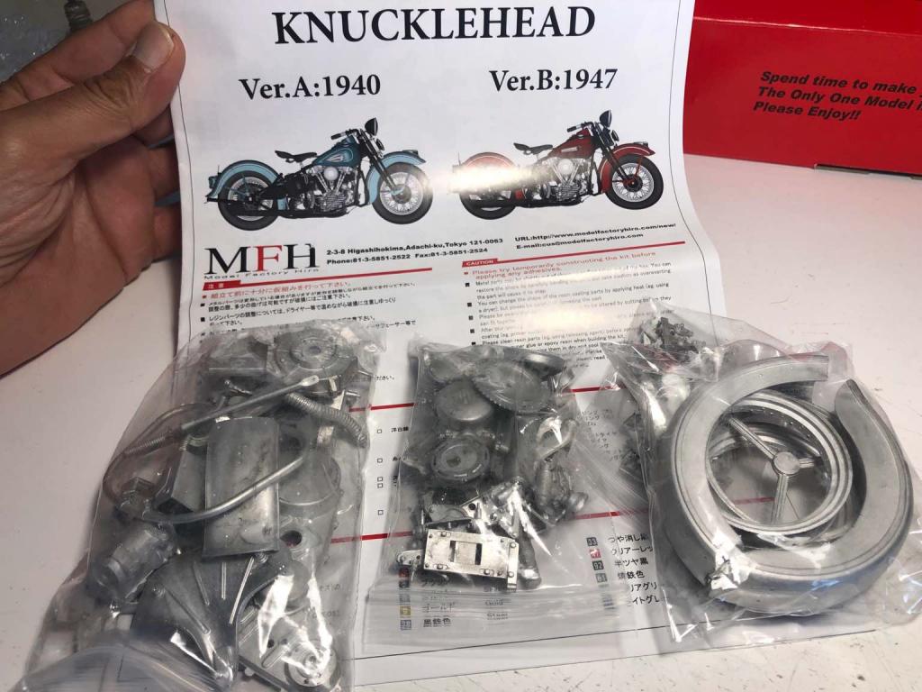 Harley Davidson Knucklehead MFH 1:9 - Forum Modellismo.net