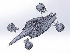 [auto] Ferrari F1-75 - Italia 2022 - scratchbuilt 3D-image1670270778.230070.jpg