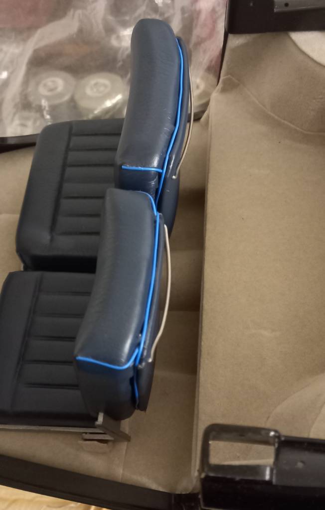 Cerniere Pocher 1:8 Per Mercedes Benz K74 - Kit 4 Pezzi (N. 74085) - Fatto In Italia, Nuovo