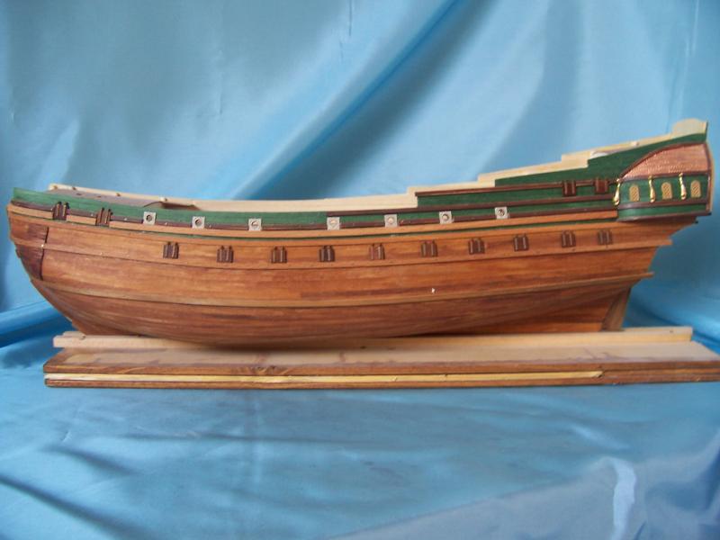 vista di babordo con modifica al casotto di poppa