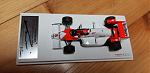 Modellino 1:43 autografato da Niki Lauda