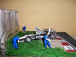 diorama Mclaren - Hakkinen a Monza '99